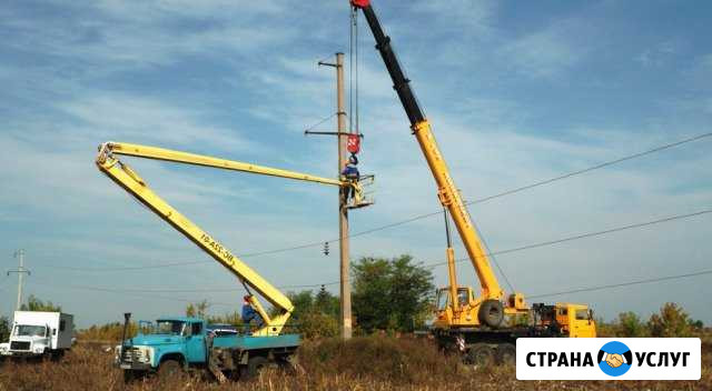 Услуги спецтехники. Автокран. Автовышка. Круглосут Электроугли - изображение 1