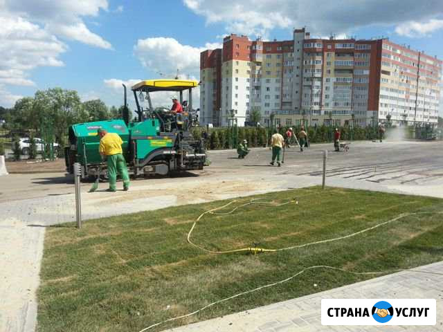 Асфальт. Благоустройство Укладка брусчатки, бордюр Новокуйбышевск - изображение 1