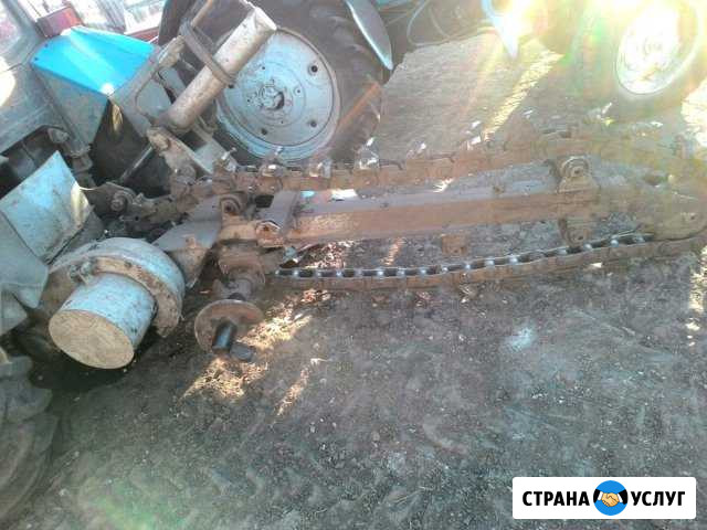 Услуги траншеекопателя, бара Липецк - изображение 1