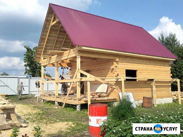 Строительство домов,крыш,пристроек,веранд,беседок Каргасок - изображение 1