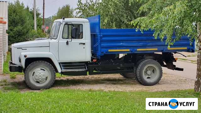 Услуги самосвала. Песок щебень опгс перегной дрова Павлово - изображение 1