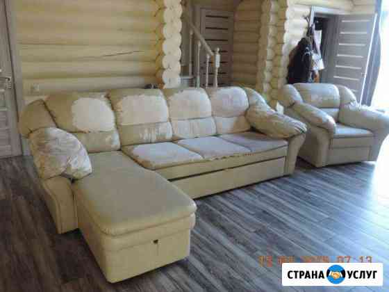 Перетяжка мягкой мебели Воткинск