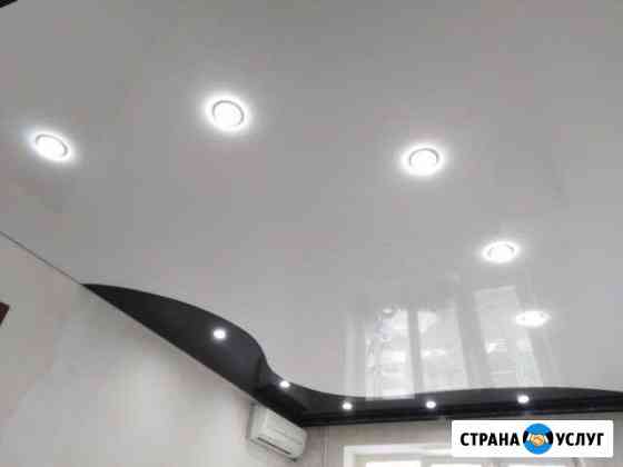 Потолок натяжной Шахты