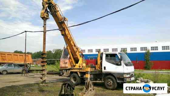 Аренда,услуги ямобура, автобуровой Краснодар