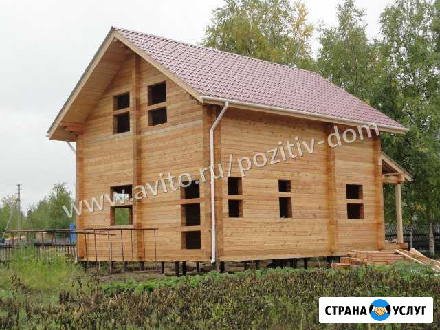 Строительство дома107 м2 профилированный брус Уренгой - изображение 1