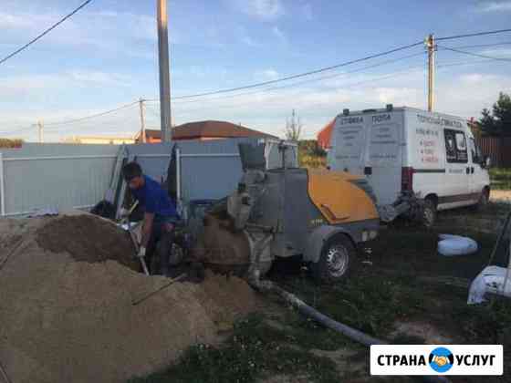 Стяжка полов, штукатурка Раменское