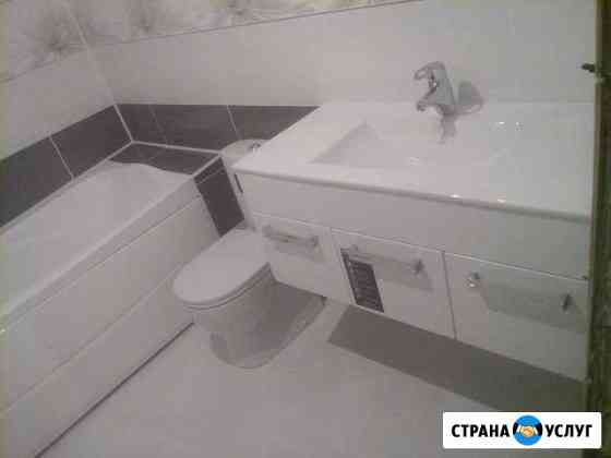 Облицовка плиткой и установка сантехники Таганрог