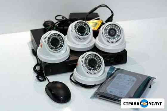 Видеонаблюдение для дома дачи и бизнеса Монтаж Санкт-Петербург