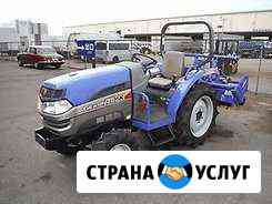 Вспашка мини трактором фреза,плуг Хабаровск