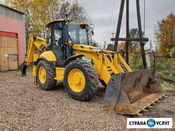 Экскаватор погрузчик,кран борт, газель Пермь