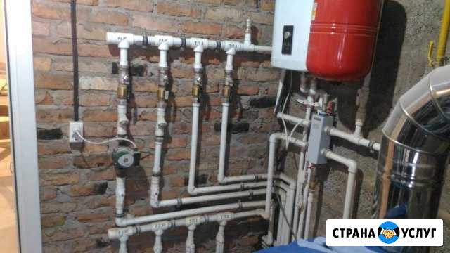Монтаж отопления и водопровода, злектромонтаж Октябрьский - изображение 1