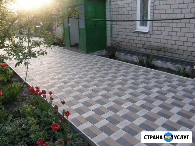 Укладка тротуарной плитки Шахты - изображение 1