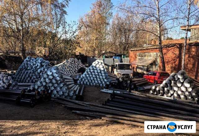 Свайно-винтовой фундамент, Монтаж винтовых свай Люберцы - изображение 1
