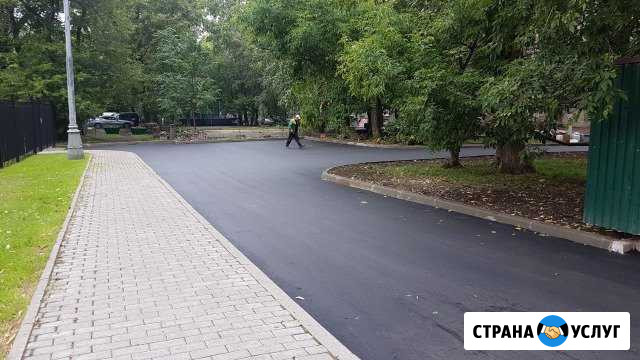 Асфальтирование от 1 кВ.м асфальт укладка асфальта Москва - изображение 1