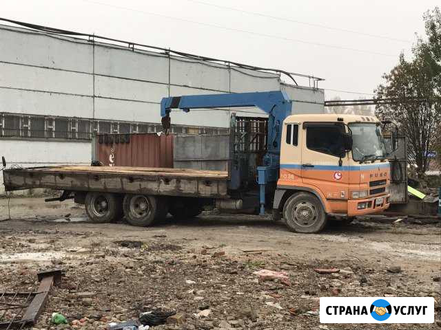 Манипулятор Кран-Борт 10-15тонн Химки - изображение 1