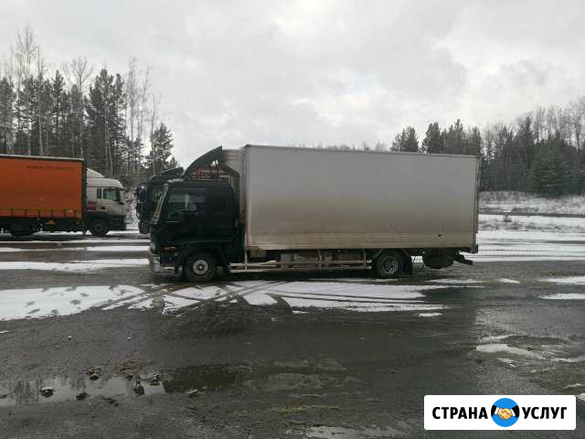 Грузоперевозки рефр 5тонн 6м реж+,негабарит по РФ Красноярск - изображение 1