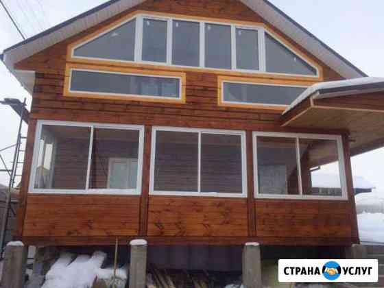 Строительство домов, бань, коттеджей Красноярск
