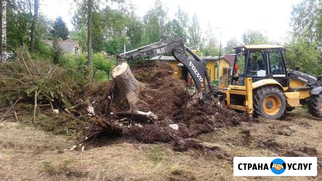 Аренда (услуги) экскаватора-погрузчика, самосвала Липецк - изображение 1