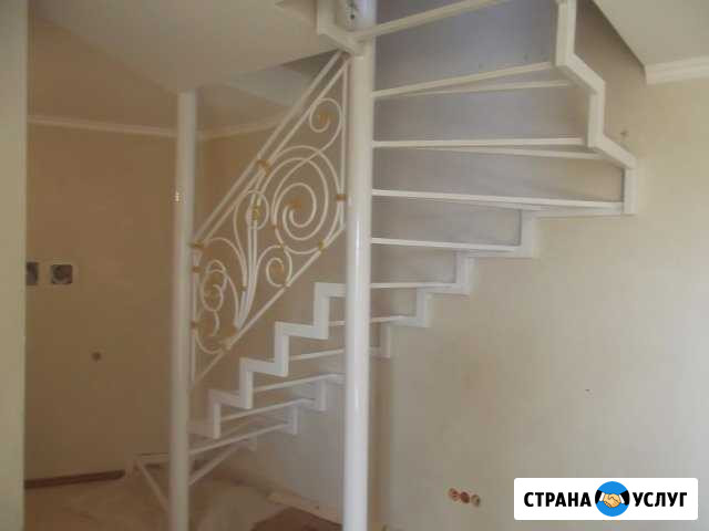 Металлическая лестница в дом на второй этаж Смоленск - изображение 1