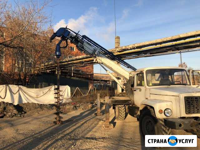 Аренда Ямобура. Бурилка. бкм. Бурение под фундамен Иваново - изображение 1