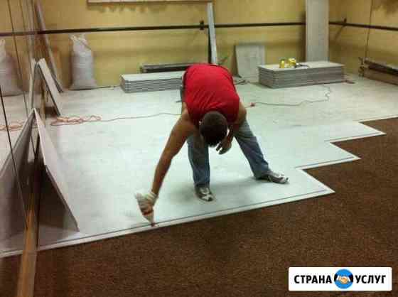 Сухая стяжка пола knauf Магнитогорск