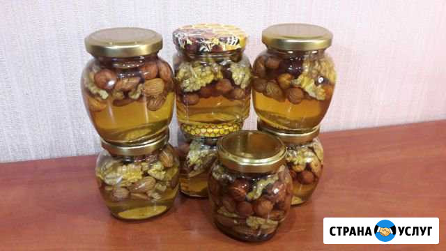 Продам мед с орехами Егорьевск - изображение 1