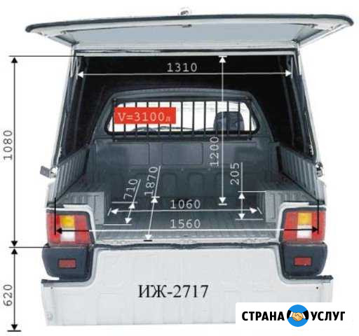 Грузовые перевозки на пикапе Тольятти - изображение 1