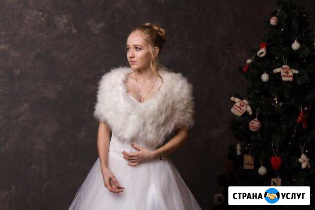 Прокат меховых накидок и палантинов для свадебных Кемерово - изображение 1