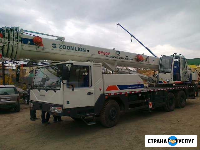 Услуги Аренда Кран, 32т. стр. 40м Краснодар, край Краснодар - изображение 1