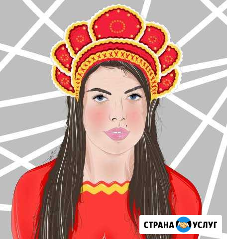 Подарок. Портрет по фото (поп-арт) Омск - изображение 1