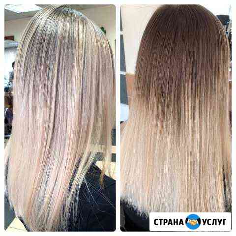 Сложное окрашивание волос Красноярск