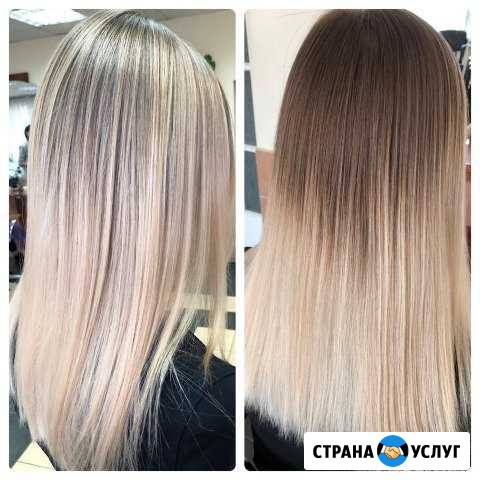 Сложное окрашивание волос Красноярск - изображение 1