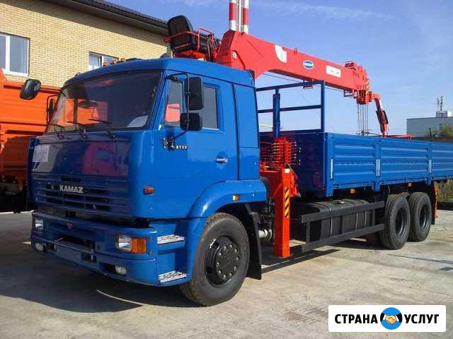 Аренда крана манипулятора, гружу вожу, люлька Ульяновск - изображение 1
