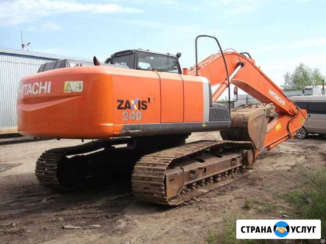 Аренда экскаватор Хитачи ZX-240 гусеничный Магнитогорск - изображение 1