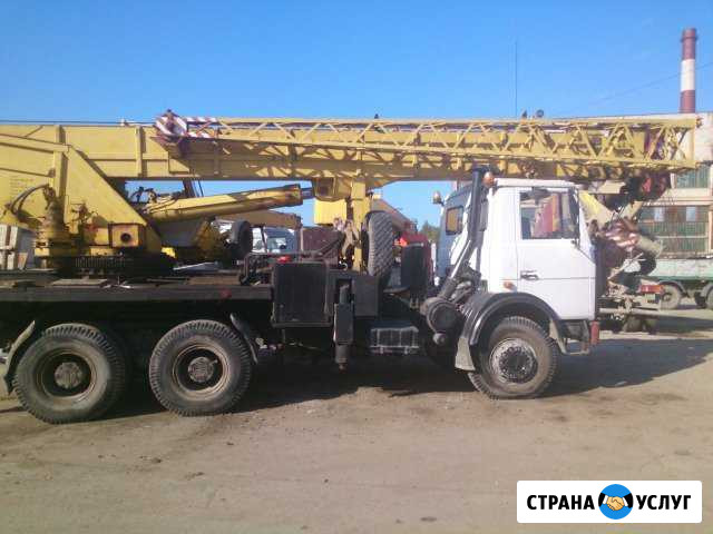 Услуга автокрана для погрузки на фуру Москва - изображение 1