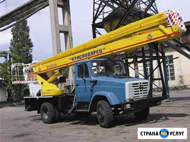 Автовышка 22 м, аренда, услуги Ижевск - изображение 1