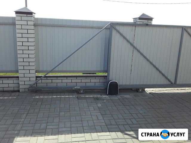 Аткатные ворота.кровля гаражей Грязи - изображение 1