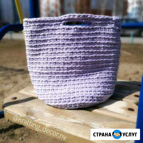 Вязаные корзины на заказ Нижневартовск - изображение 1