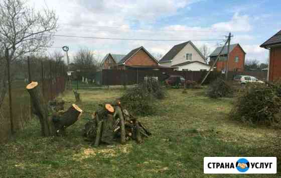 Расчистка дачных участков,спил,копка,вывоз Волгоград