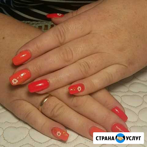 Маникюр+ Гель лак,Шилак. Педикюр. Выезд на дом Гуково - изображение 1