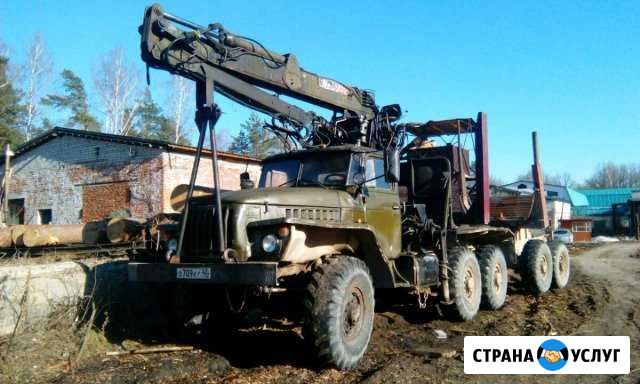 Аренда лесовоза с манипулятором Калуга - изображение 1