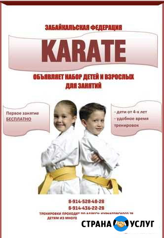 Набор на секцию Карате - до Чита - изображение 1
