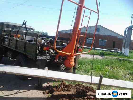 Ямобур бурение Автобур опоры лэп Казань