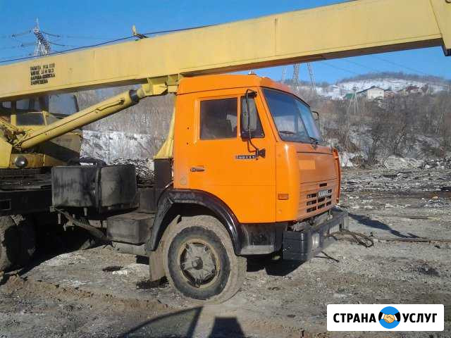 Услуги автокрана 25тонн 22метра Вольск - изображение 1