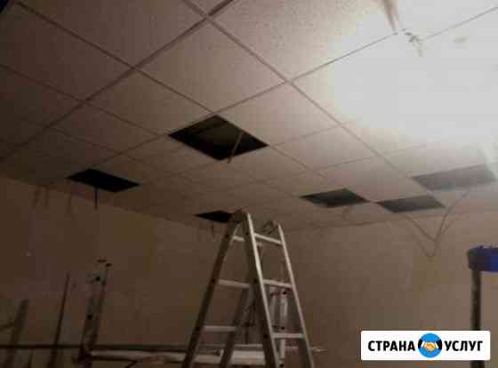 Монтаж подвесных потолков Тюмень