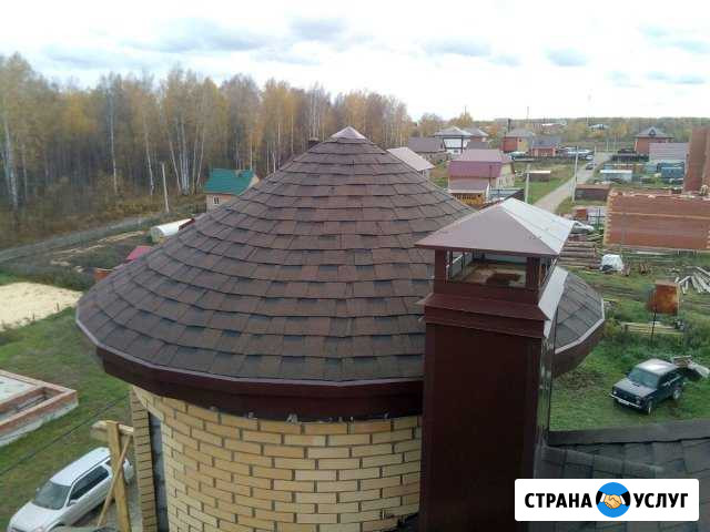 Строительство бань, домов. Кровли любой сложности Томск - изображение 1