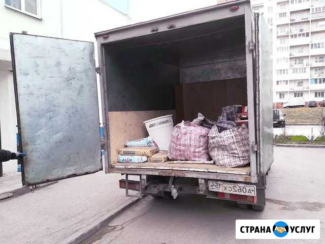 Вывоз мусора газель 4м. тент Астрахань - изображение 1