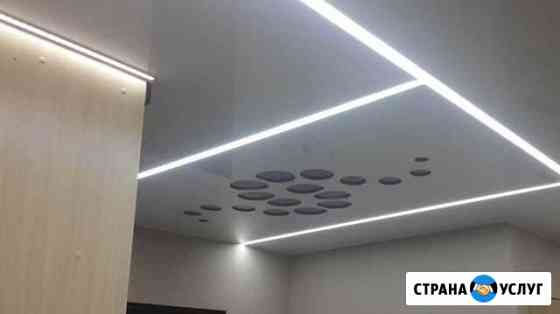 Натяжные потолки установка,ремонт Казань