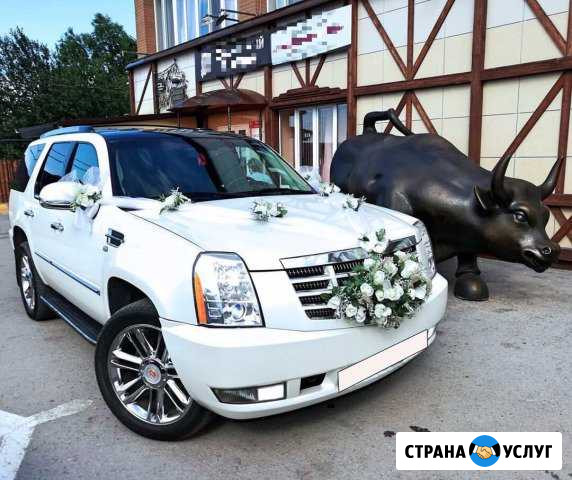 Автомобиль на свадьбу Cadillac Escalade Липецк - изображение 1