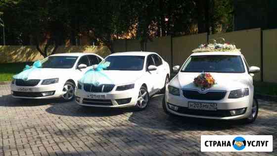 Skoda Octavia A7 на свадьбу Калуга